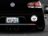 Adorable Hedgehog Bumper Car Sticker