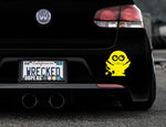 Adorable Cupid Bumper Car Sticker