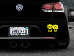 Adorable Friends Bumper Car Sticker
