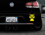 Adorable Mole Bumper Car Sticker