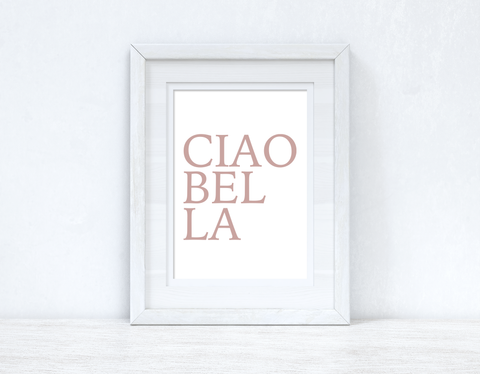 CIAOBELLA CIAO BELLA Nude Pink Dressing Room Simple Wall Decor Print