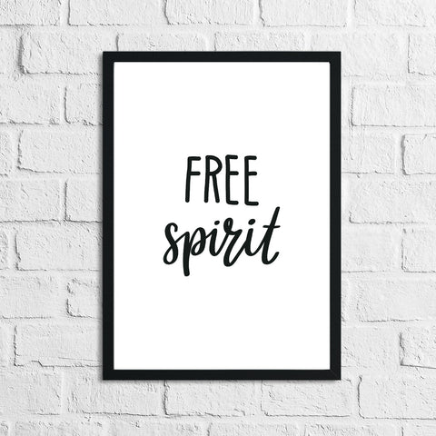 Scandinavian Free Spirit Children's Nursery Bedroom Wall Decor Print