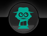 Adorable Cowboy Fuel Cap Car Sticker
