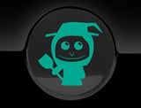 Adorable Witch Fuel Cap Car Sticker