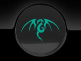 Tribal Dragon Fuel Cap Cover Car Sticker