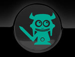 Adorable Viking Fuel Cap Car Sticker