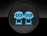 Adorable Boys Fuel Cap Car Sticker