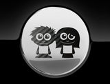 Adorable Friends Fuel Cap Car Sticker