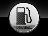 Diesel  Fuel Only Fuel Cap Cover Car Sticker