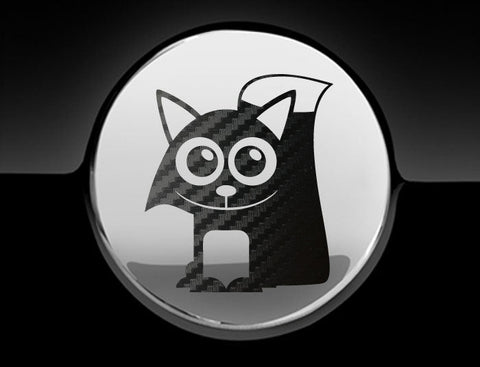 Adorable Fox Fuel Cap Car Sticker
