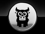 Adorable Bull Fuel Cap Car Sticker