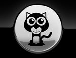Adorable Panther Fuel Cap Car Sticker