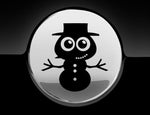 Adorable Snowman Fuel Cap Car Sticker