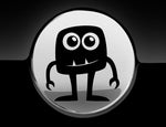 Adorable Monster Fuel Cap Car Sticker