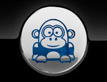 Funny Cartoon Gorilla Fuel Cap Cover Car Sticker