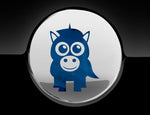 Adorable Unicorn Fuel Cap Car Sticker