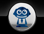 Adorable Grandpa Fuel Cap Car Sticker