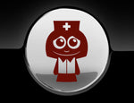 Adorable Nurse Fuel Cap Car Sticker