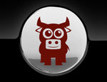 Adorable Bull Fuel Cap Car Sticker