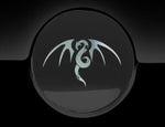 Tribal Dragon Fuel Cap Cover Car Sticker