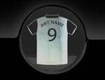 Personalised Football T-Shirt Fuel Cap Cover Car Sticker