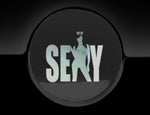 Sexy Nurse Fuel Cap Cover Car Sticker