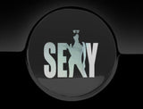 Sexy Nurse Fuel Cap Cover Car Sticker