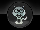 Adorable Panther Fuel Cap Car Sticker