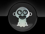 Adorable Monkey Fuel Cap Car Sticker