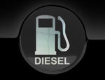 Diesel  Fuel Only Fuel Cap Cover Car Sticker