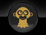 Adorable Monkey Fuel Cap Car Sticker