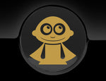 Adorable Superhero Fuel Cap Car Sticker