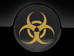 Biohazard Fuel Cap Cover Car Sticker