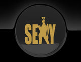 Sexy Nurse Fuel Cap Cover Car Sticker