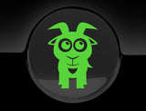 Adorable Goat Fuel Cap Car Sticker