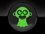 Adorable Monkey Fuel Cap Car Sticker