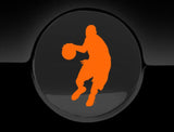 Basketball Player Fuel Cap Cover Car Sticker