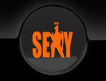 Sexy Nurse Fuel Cap Cover Car Sticker