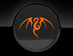 Tribal Dragon Fuel Cap Cover Car Sticker