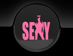 Sexy Nurse Fuel Cap Cover Car Sticker