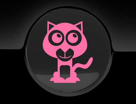 Adorable Wildcat Fuel Cap Car Sticker