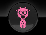 Adorable Giraffe Fuel Cap Car Sticker