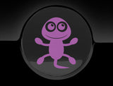 Adorable Lizard Fuel Cap Car Sticker