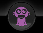 Adorable Gorilla Fuel Cap Car Sticker