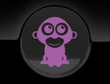 Adorable Gorilla Fuel Cap Car Sticker