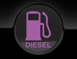 Diesel  Fuel Only Fuel Cap Cover Car Sticker