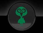 Adorable Goose Fuel Cap Car Sticker