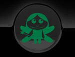 Adorable Fairy Fuel Cap Car Sticker