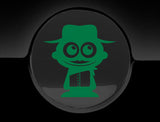 Adorable Cowboy Fuel Cap Car Sticker