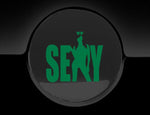 Sexy Nurse Fuel Cap Cover Car Sticker